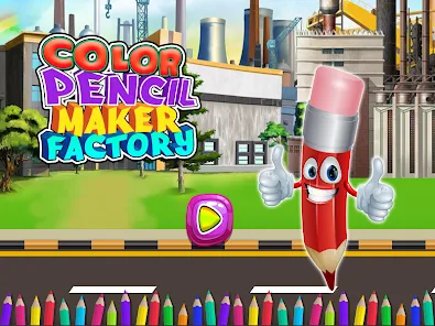 Color Pencil Maker Factory Captura de tela 0