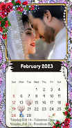 Calendar Photo Frame 2023 ဖန်သားပြင်ဓာတ်ပုံ 2