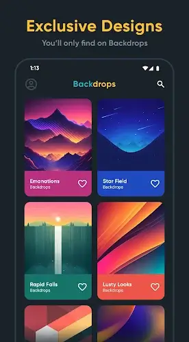 Backdrops - Wallpapers Screenshot 1