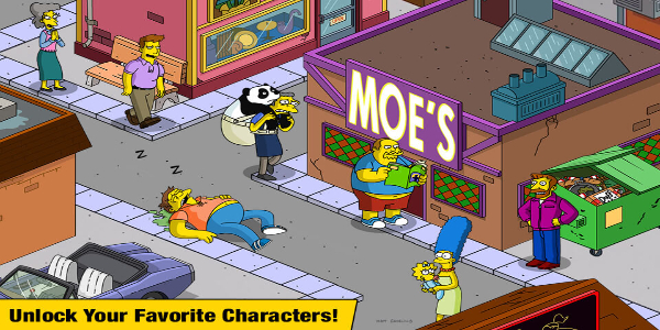 Schermata The Simpsons: Tapped Out Mod 2