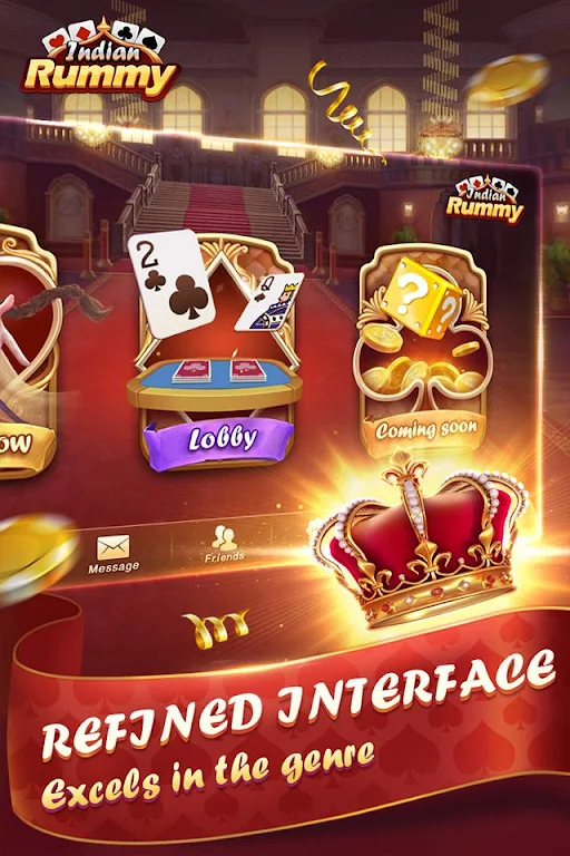 Indian Rummy-free card game online ภาพหน้าจอ 1