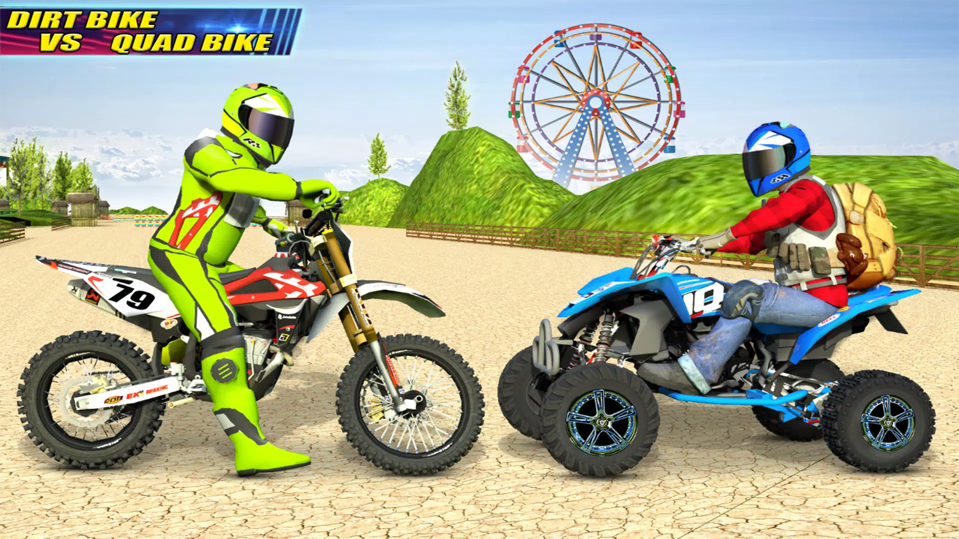 Motocross Dirt Bike Race Game স্ক্রিনশট 1