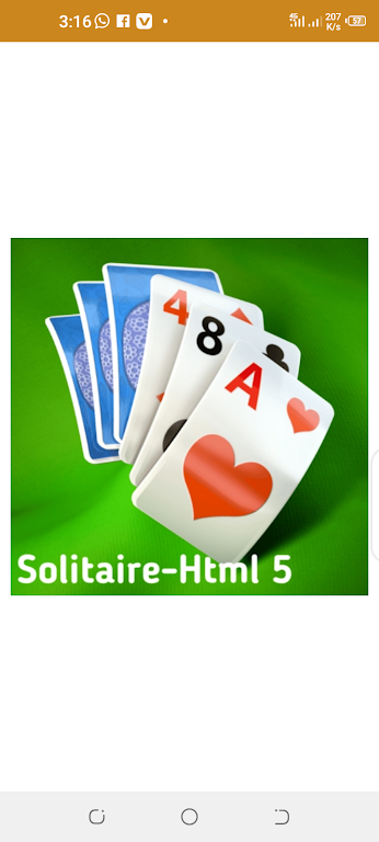 Solitaire Html5 Ảnh chụp màn hình 1