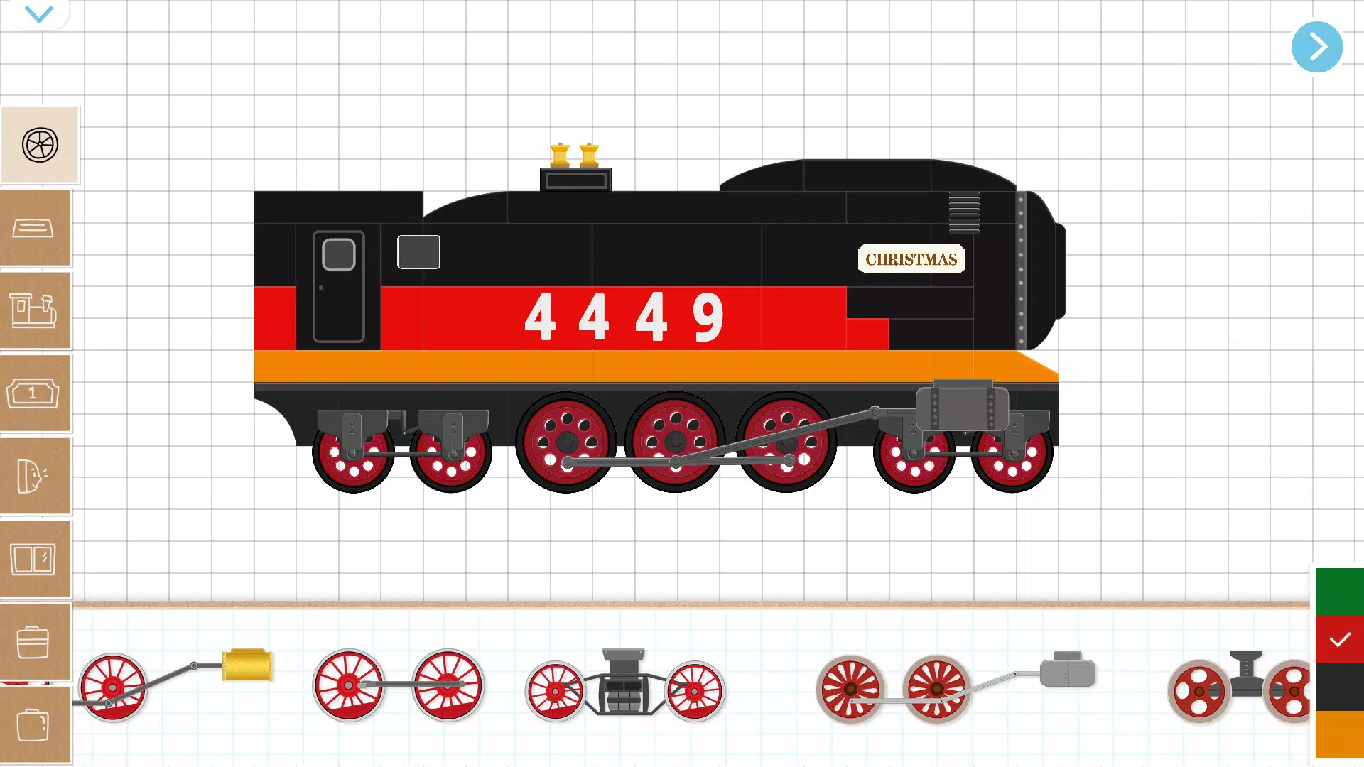 Christmas Train Game For Kids 螢幕截圖 3