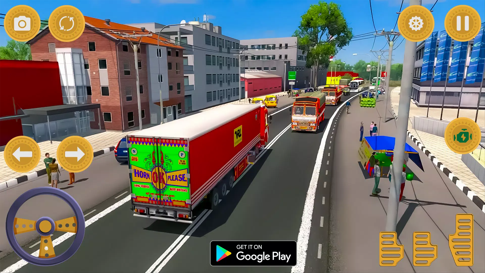 Indian Truck Cargo Simulator Tangkapan skrin 3