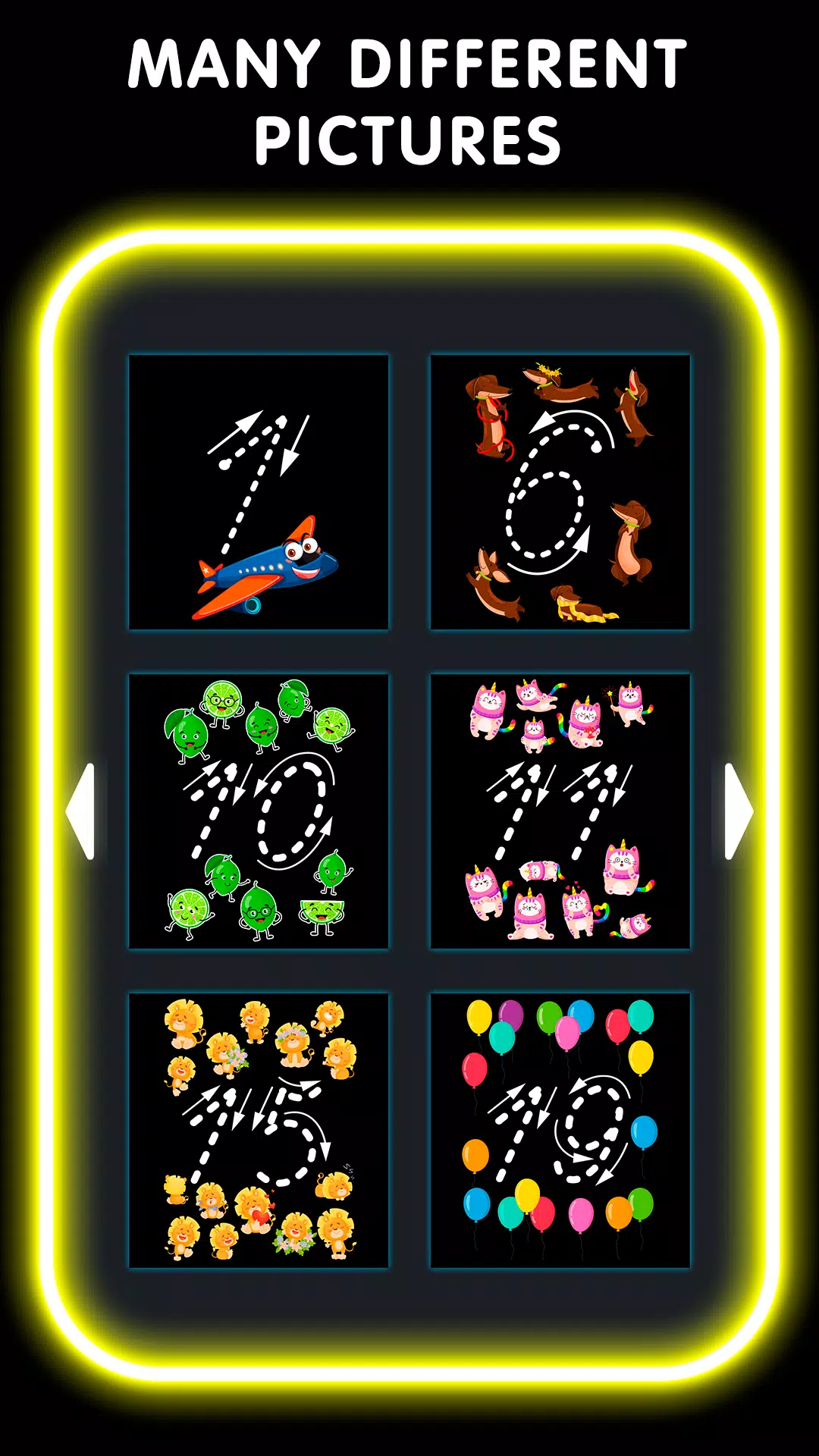 Numbers For Kids Learning Game 螢幕截圖 2