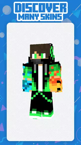 Neon Squad Skin Minecraft 스크린샷 1