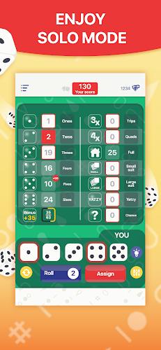 Yatzy - Classic Fun Dice Game স্ক্রিনশট 1