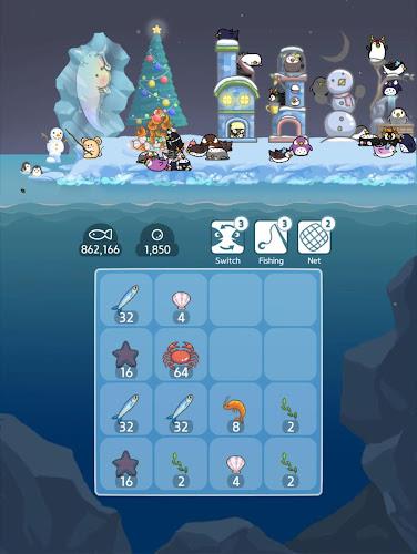 2048 Penguin Island ภาพหน้าจอ 2