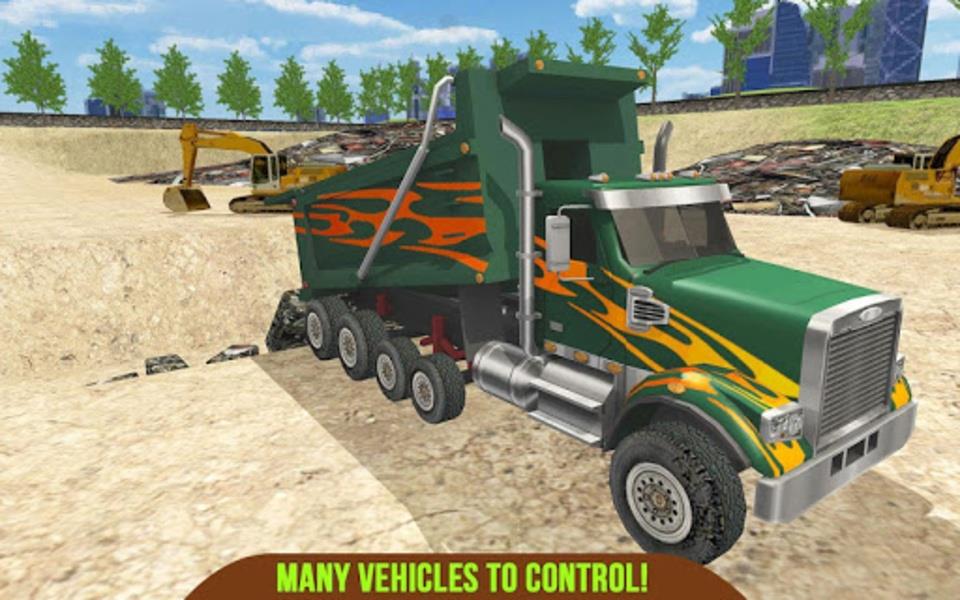 Garbage Truck Recycling SIM स्क्रीनशॉट 0