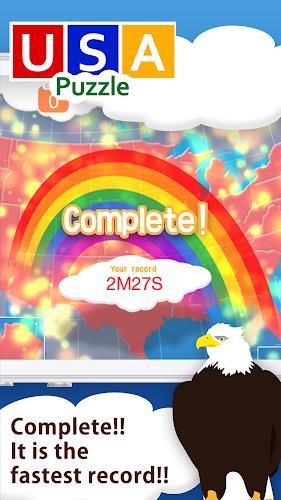 USA Map Puzzle Screenshot 2