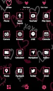 Glitter Hearts Wallpaper স্ক্রিনশট 2