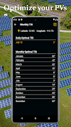 Optimal Tilt Angle - PV System Captura de tela 3