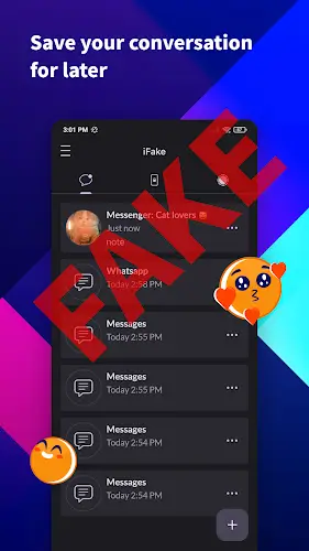 IFake: Fake Chat Messages应用截图第2张