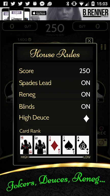 Black Spades - Jokers & Prizes Ekran Görüntüsü 3