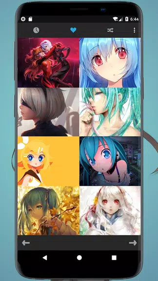 Beauty Anime Girls Wallpapers 螢幕截圖 2