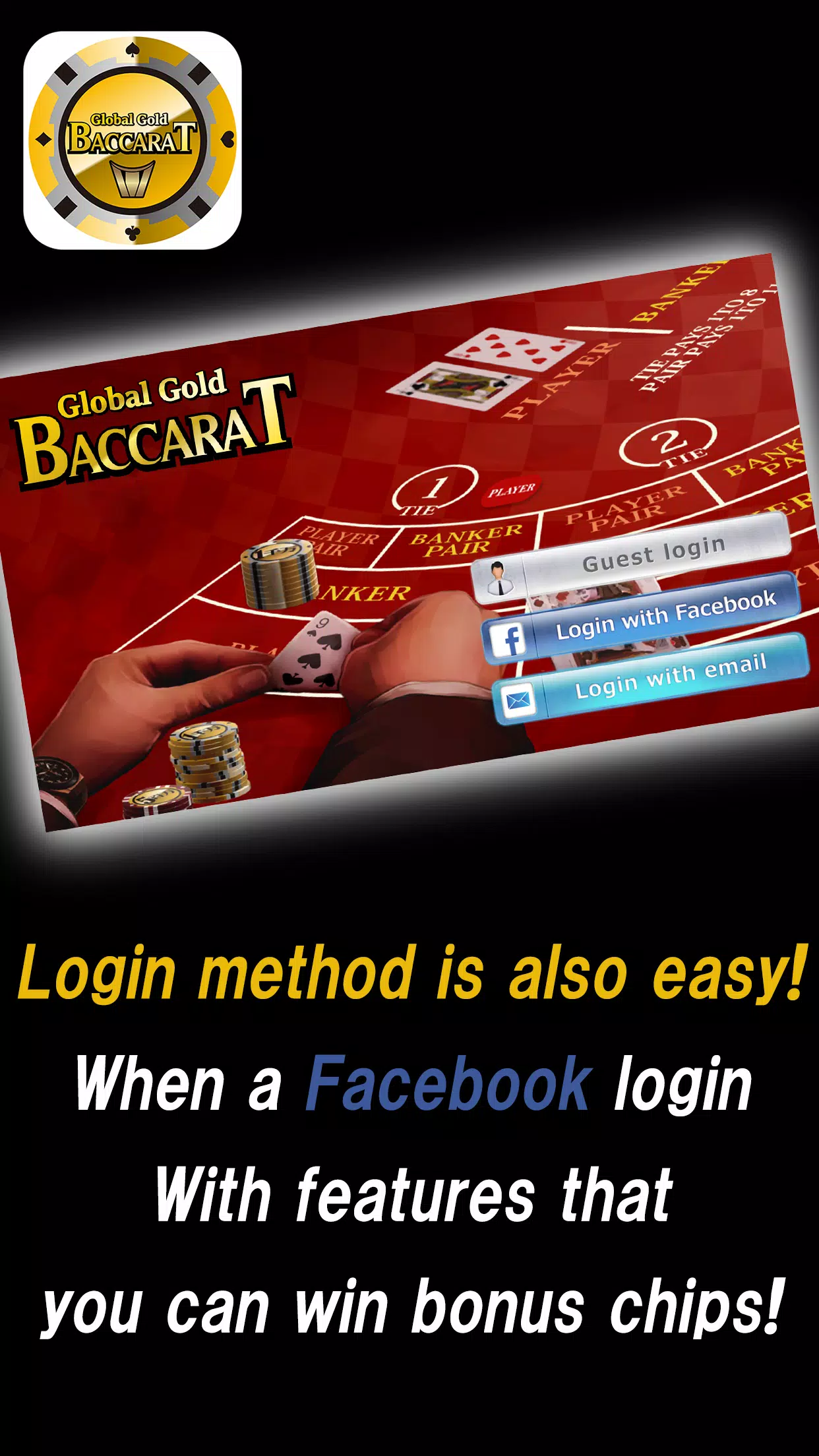 Schermata Global Gold Baccarat 0