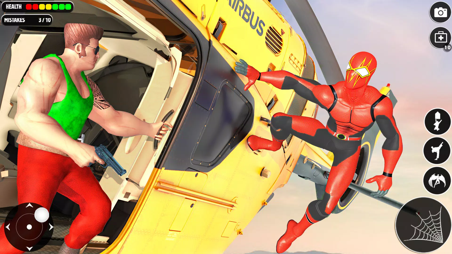 Spider Fighting Man Hero Games Tangkapan skrin 2