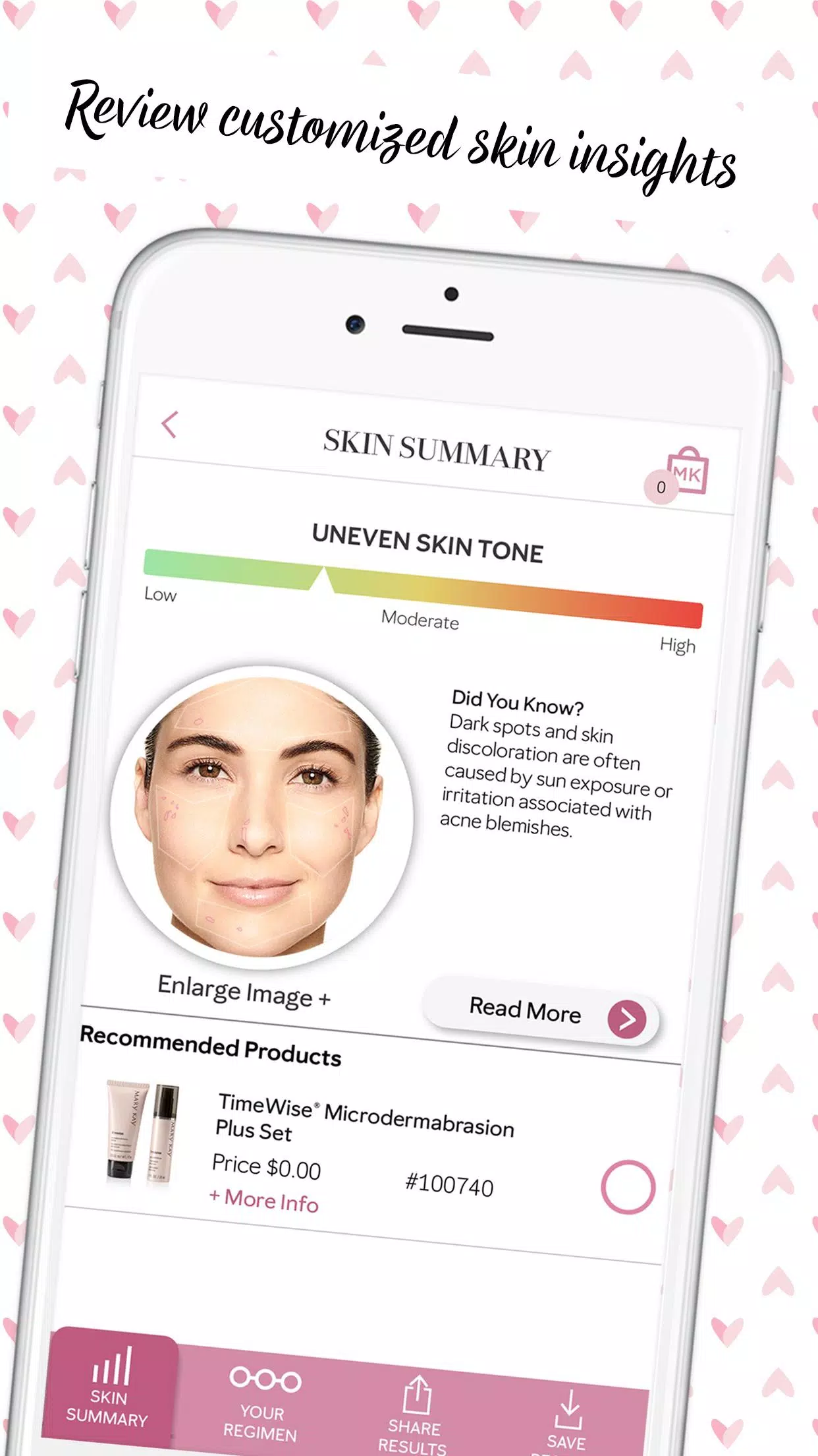 Mary Kay® Skin Analyzer 螢幕截圖 1