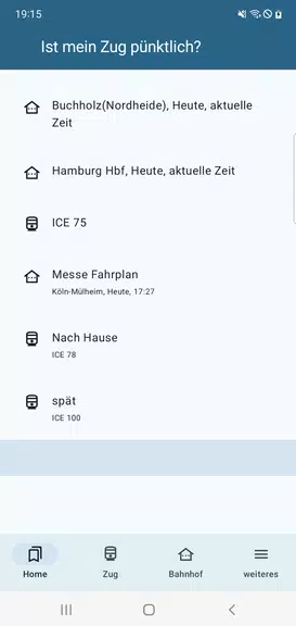 Ist mein Zug pünktlich? Captura de pantalla 2