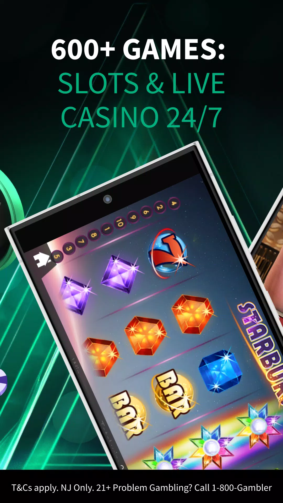 PlayStar Casino Real Money NJ Tangkapan skrin 1