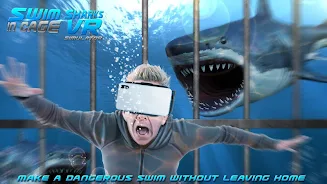 Swim Sharks Cage VR Simulator Ekran Görüntüsü 0