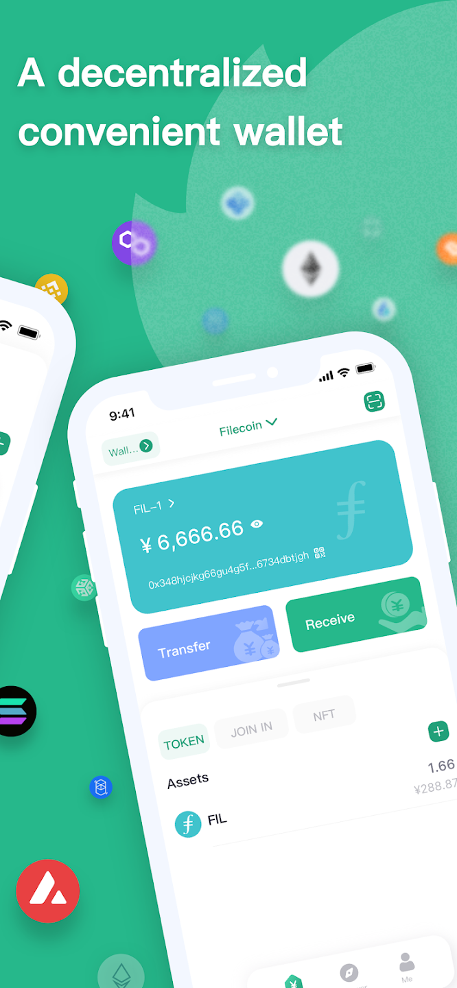 Coinhub: Multi-Chain Wallet स्क्रीनशॉट 1