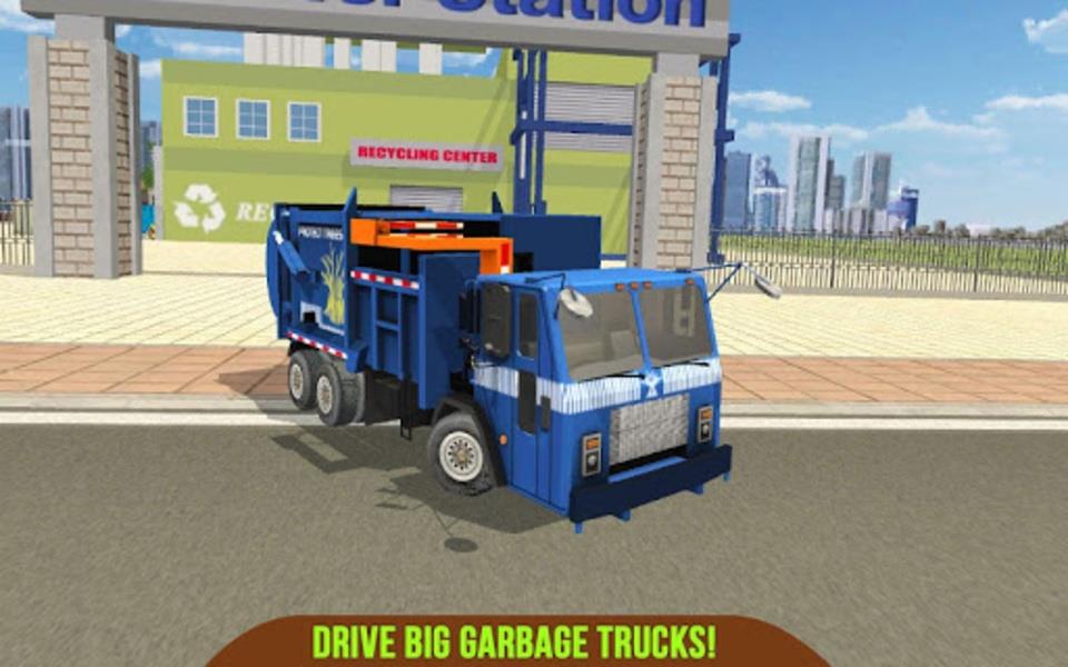 Schermata Garbage Truck Recycling SIM 2