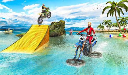 Water Surfer Racing In Moto 螢幕截圖 2