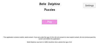 Belle Delphine Puzzles Скриншот 0