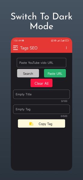 Tags SEO - Video Finder স্ক্রিনশট 0