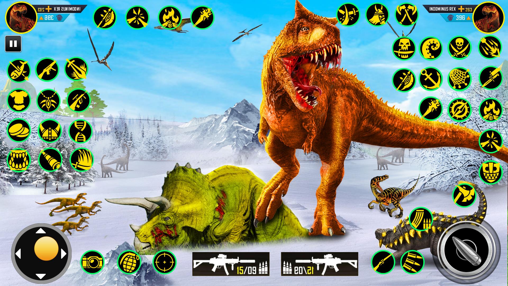 Wild Dinosaur Game Hunting Sim स्क्रीनशॉट 3