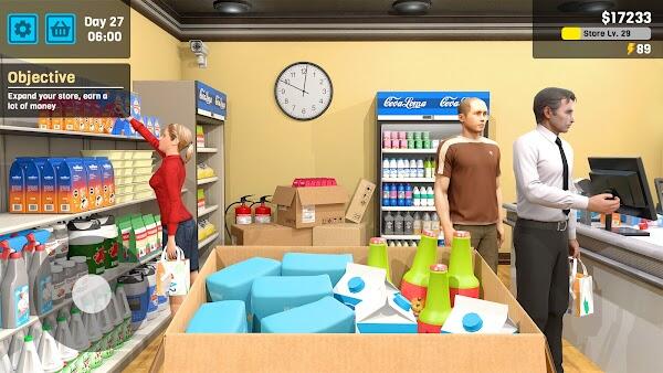 Manage Supermarket Simulator Ảnh chụp màn hình 0