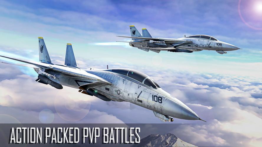 Jet Fighter: Sky Combat 3D 螢幕截圖 0