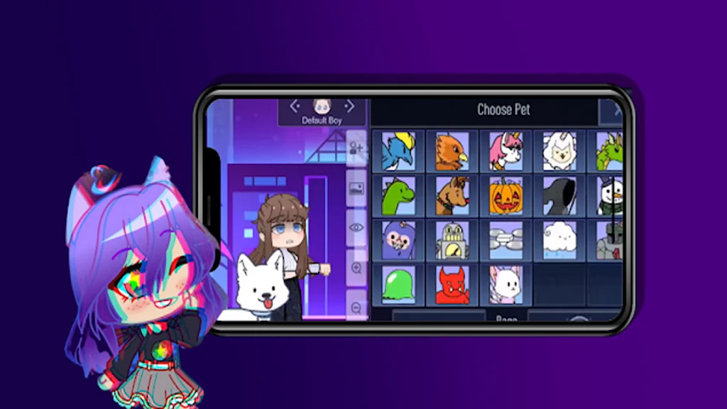 Schermata Gacha Mod Plus 1