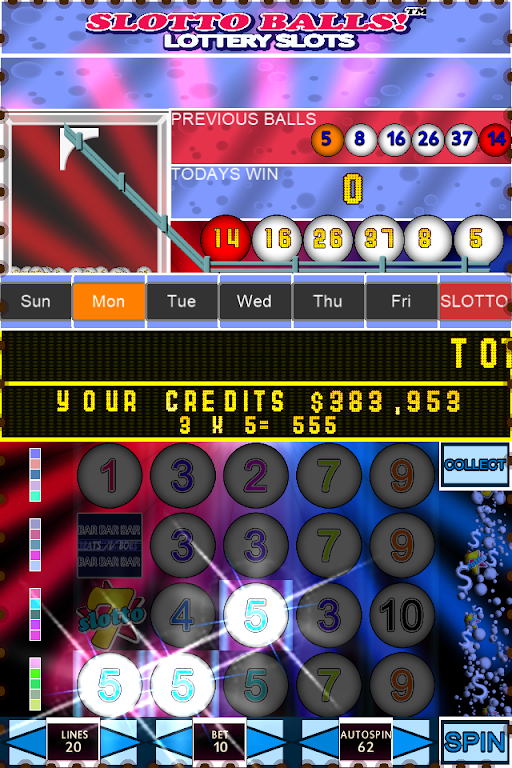 Slotto Balls™ Lottery Fruit Machine 스크린샷 2