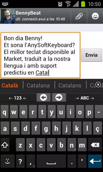 Catalan for AnySoftKeyboard Ekran Görüntüsü 0