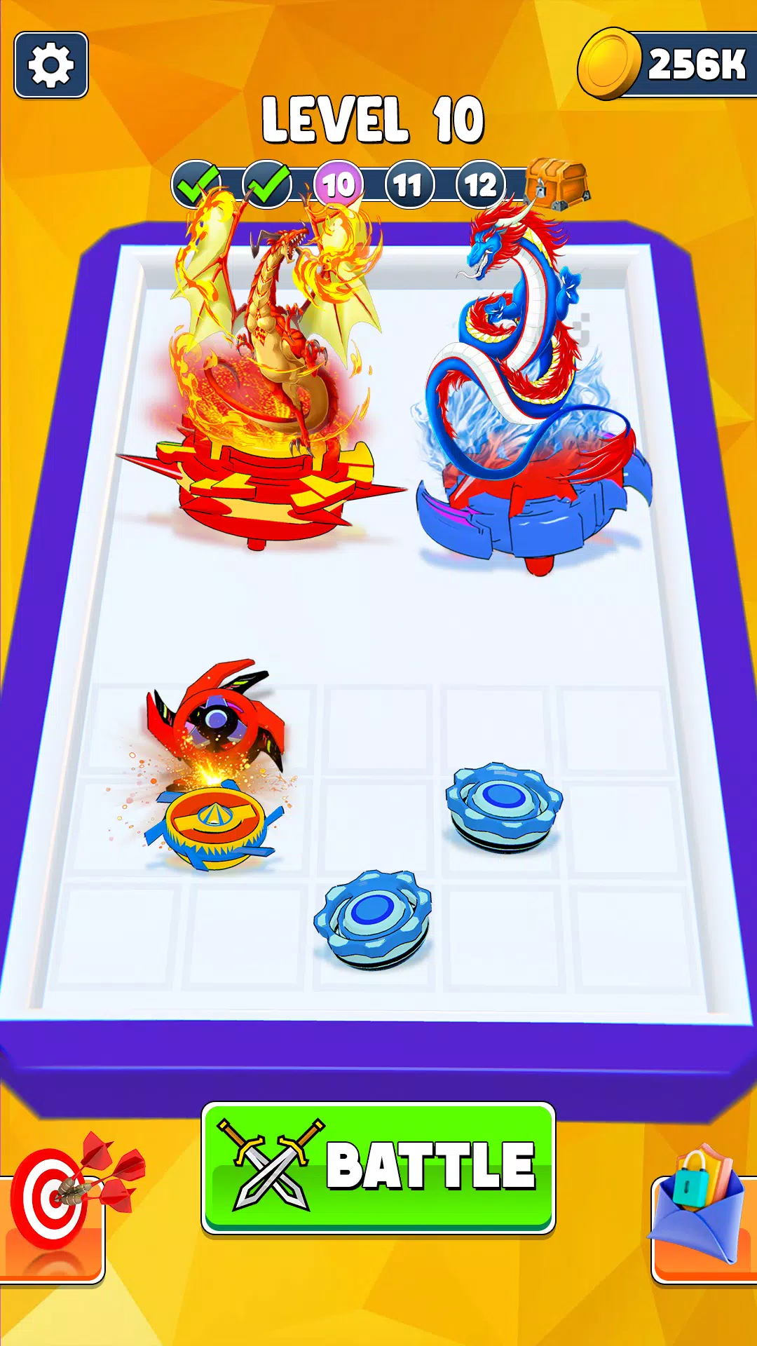 Merge & Battle Spinner Game स्क्रीनशॉट 1