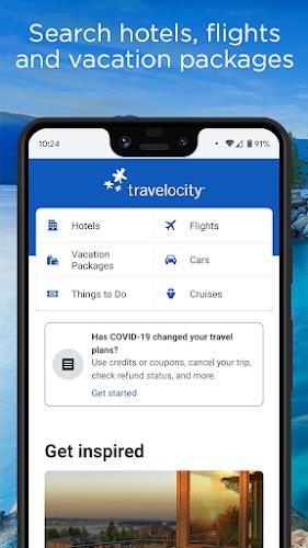 Travelocity - Hôtels et Vols Capture d'écran 0