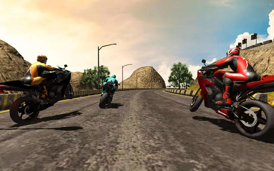 Mountain Moto Bike Racing Game ภาพหน้าจอ 1