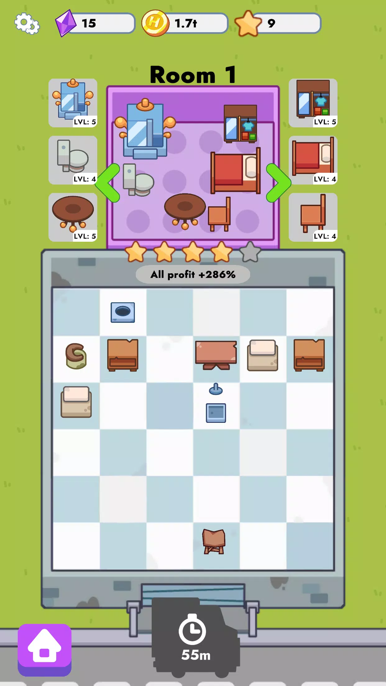 Royal Hotel: idle game 螢幕截圖 2