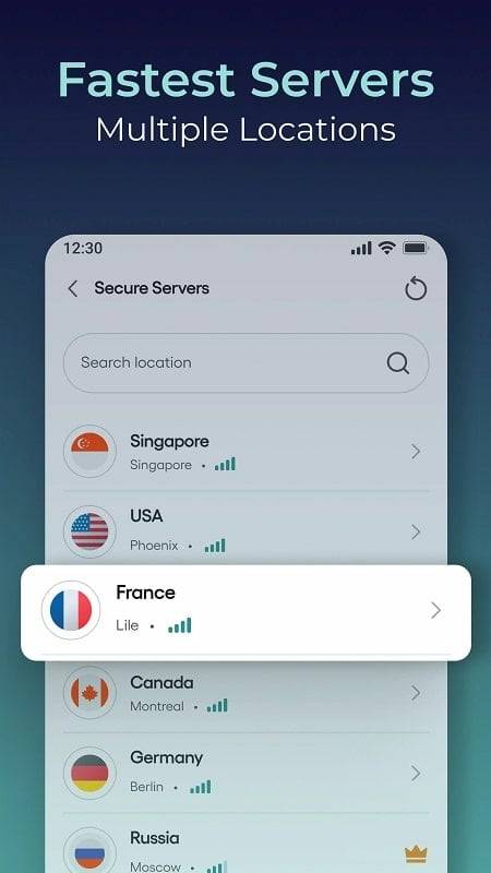 Surge VPN Скриншот 3