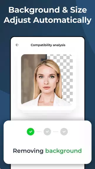 Biometrische Passbilder App Capture d'écran 1