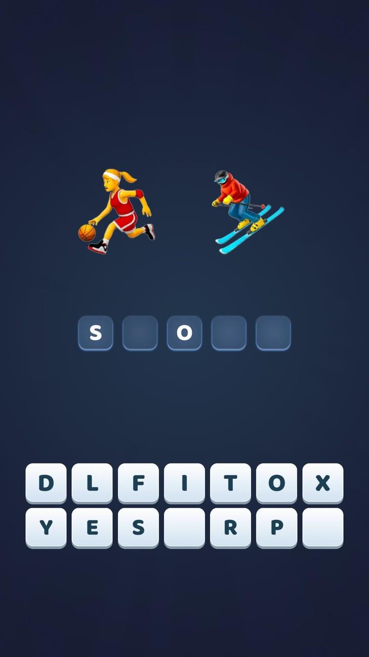 Emoji Quiz - Word game Captura de pantalla 3