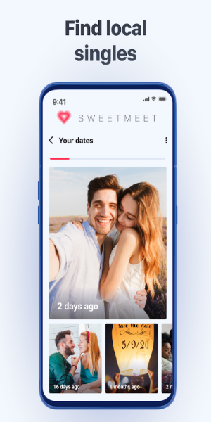 Dating and Chat - SweetMeet Mod Ảnh chụp màn hình 0