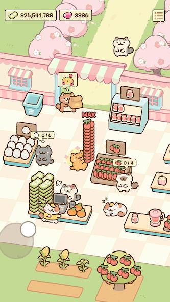 Cat Mart: Cute Grocery Shop Mod Schermafbeelding 0