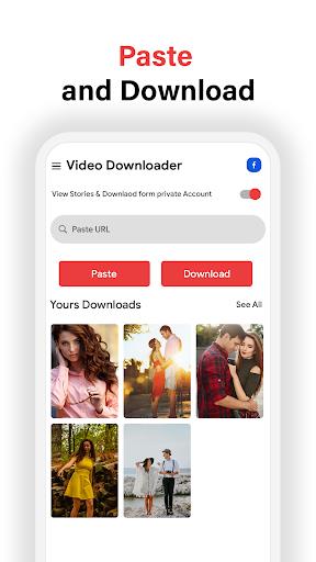 Real Video Player & Downloader স্ক্রিনশট 0