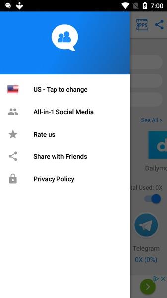 Messenger Pro Lite for Messages Capture d'écran 1