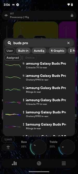 Poweramp Equalizer Ekran Görüntüsü 1