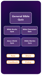 Bible Quiz & Answers ဖန်သားပြင်ဓာတ်ပုံ 0